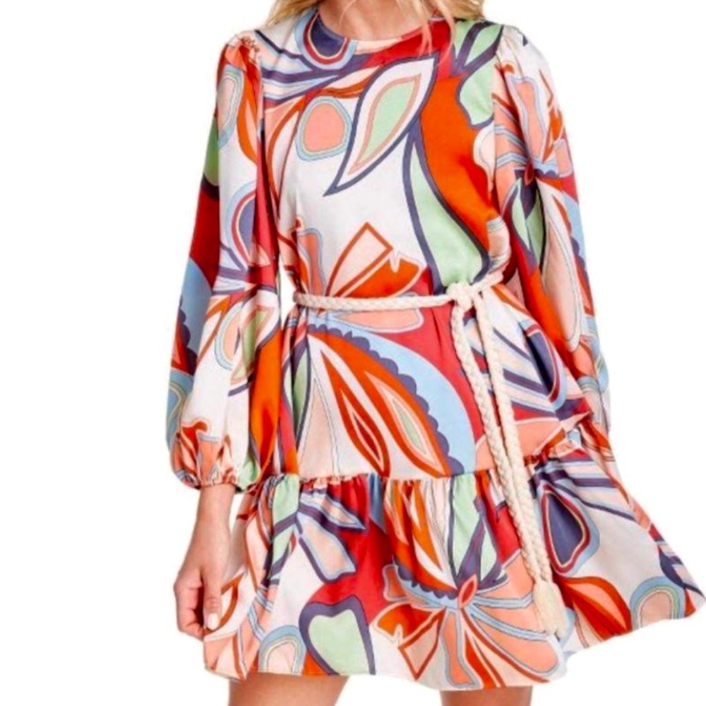 ALEXIS MULTI COLOR DRESS